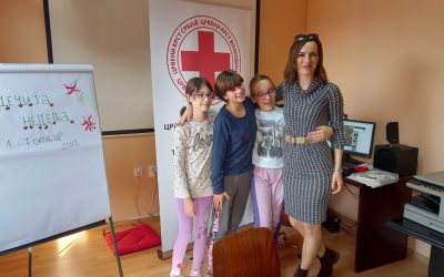 Дружење у црвеном крсту поводом обележавања дечије недеље